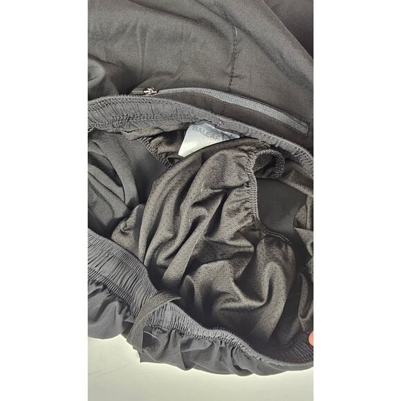 Baleaf sz L Men's 7" Running Shorts with breif Liner black zip pocket vented - Picture 6 of 9